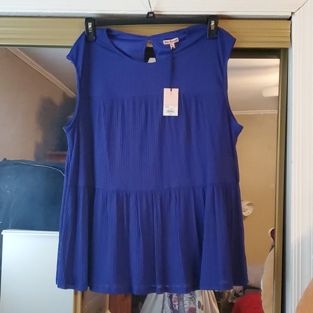 NWT Royal Blue Juicy Tunic